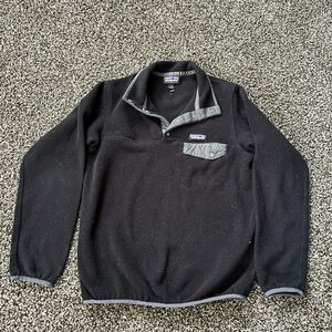 Patagonia Synchilla Black Fleece Pullover